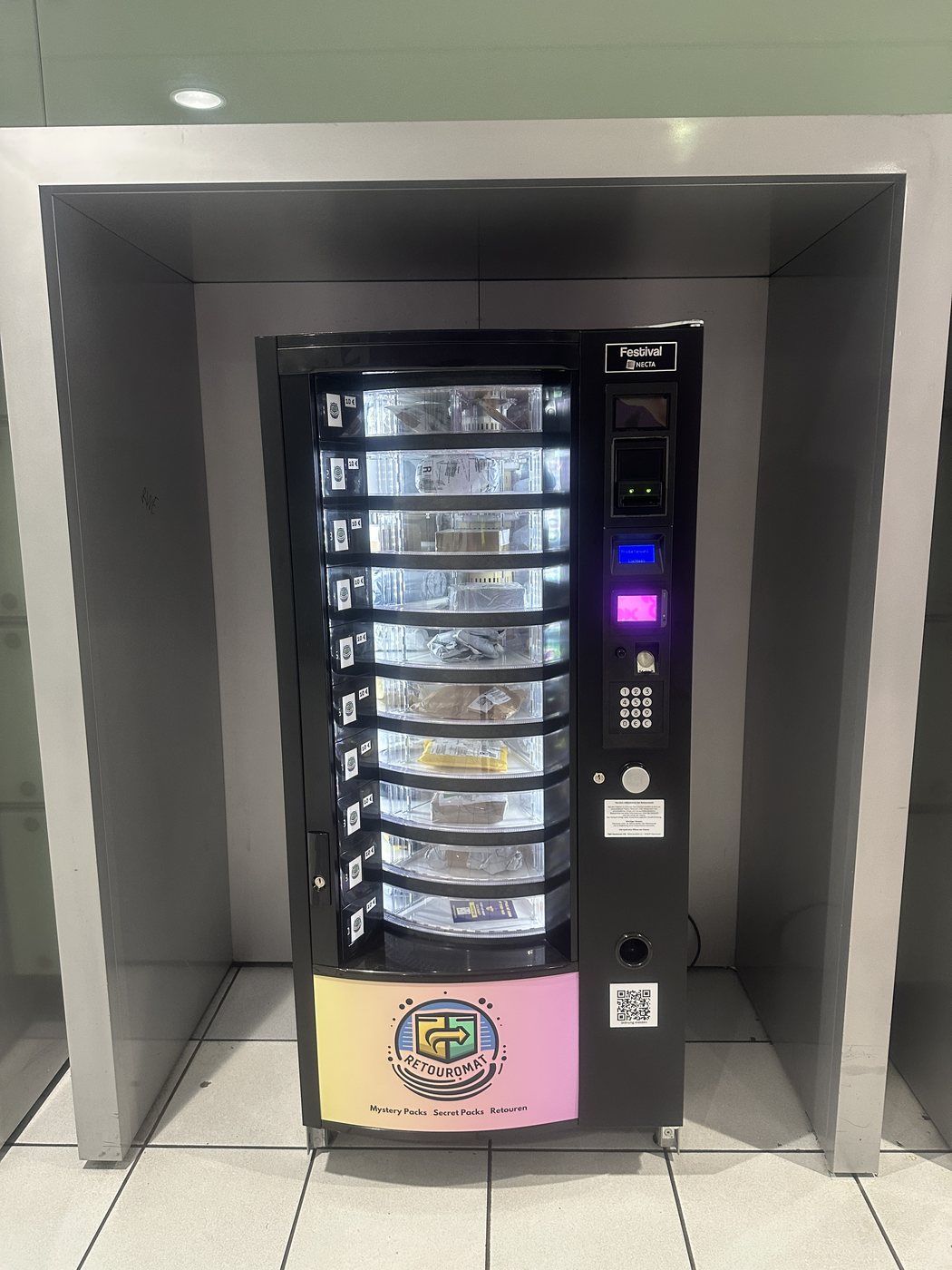 Retouromat Automat im Allee Center Essen