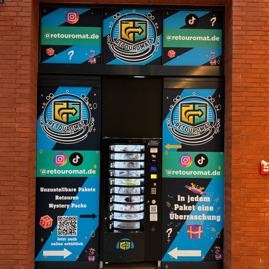 Retouromat Automat im Arneken Galerie Hildesheim