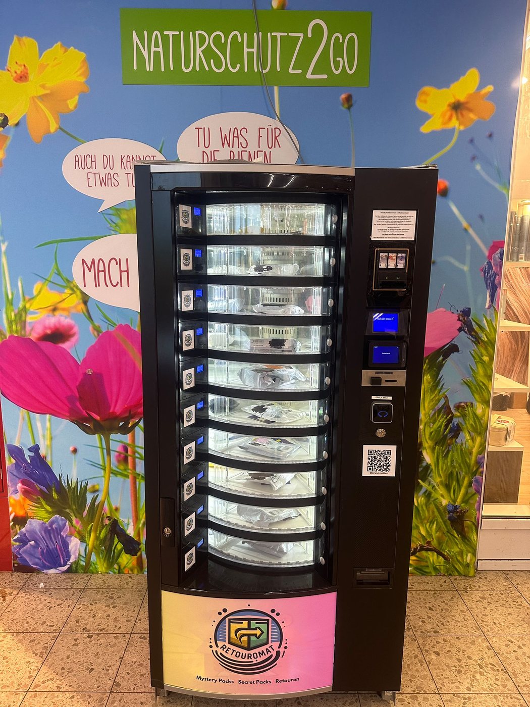 Retouromat Automat im Ostkreuz Center Oststeinbek